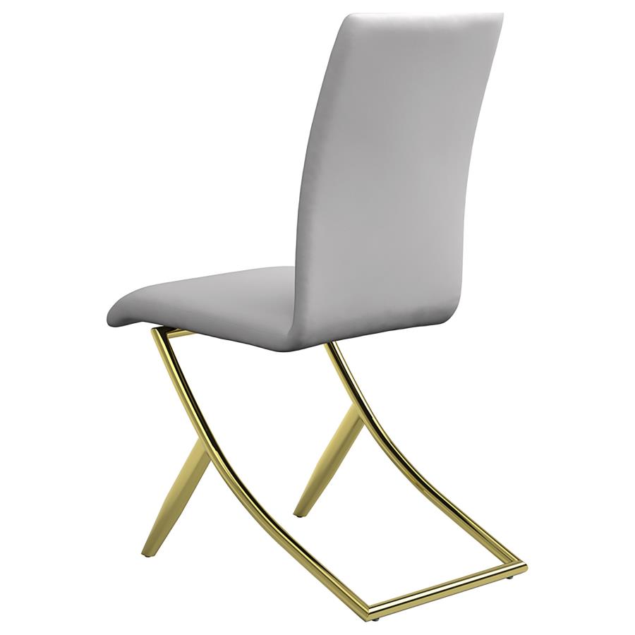 Carmelia Upholstered Dining Side Chair White (Set of 4) view 7