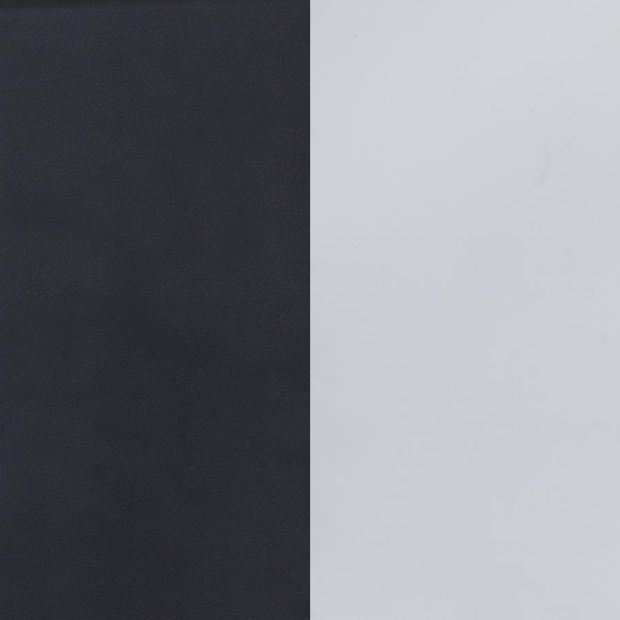 Gervase Square Bar Stool Black and Chrome view 5