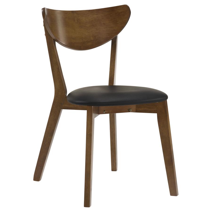 Jedda Wood Dining Side Chair Dark Walnut (Set of 2) view 3