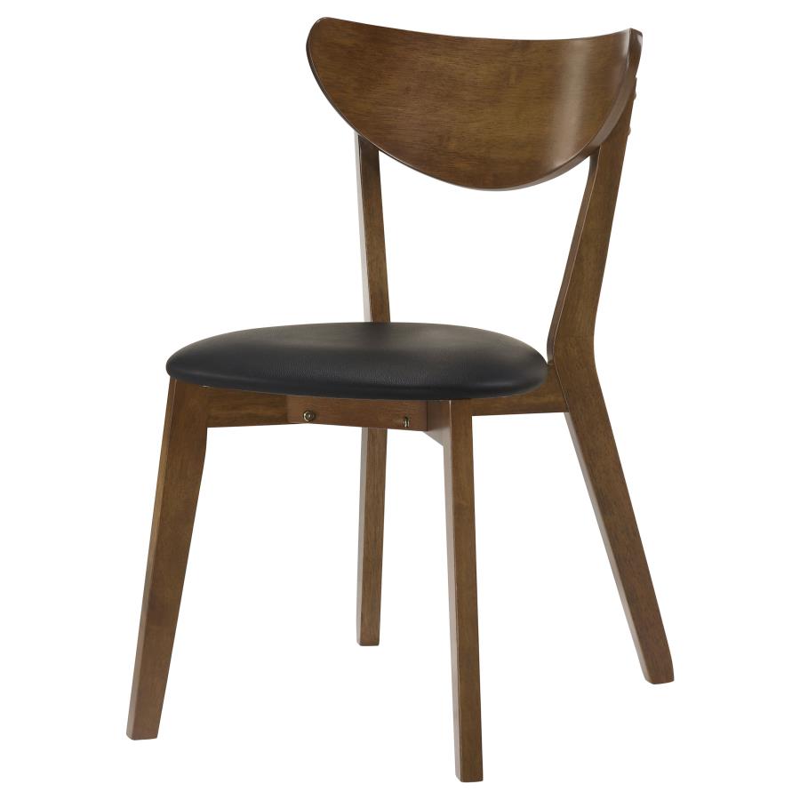 Jedda Wood Dining Side Chair Dark Walnut (Set of 2) view 5