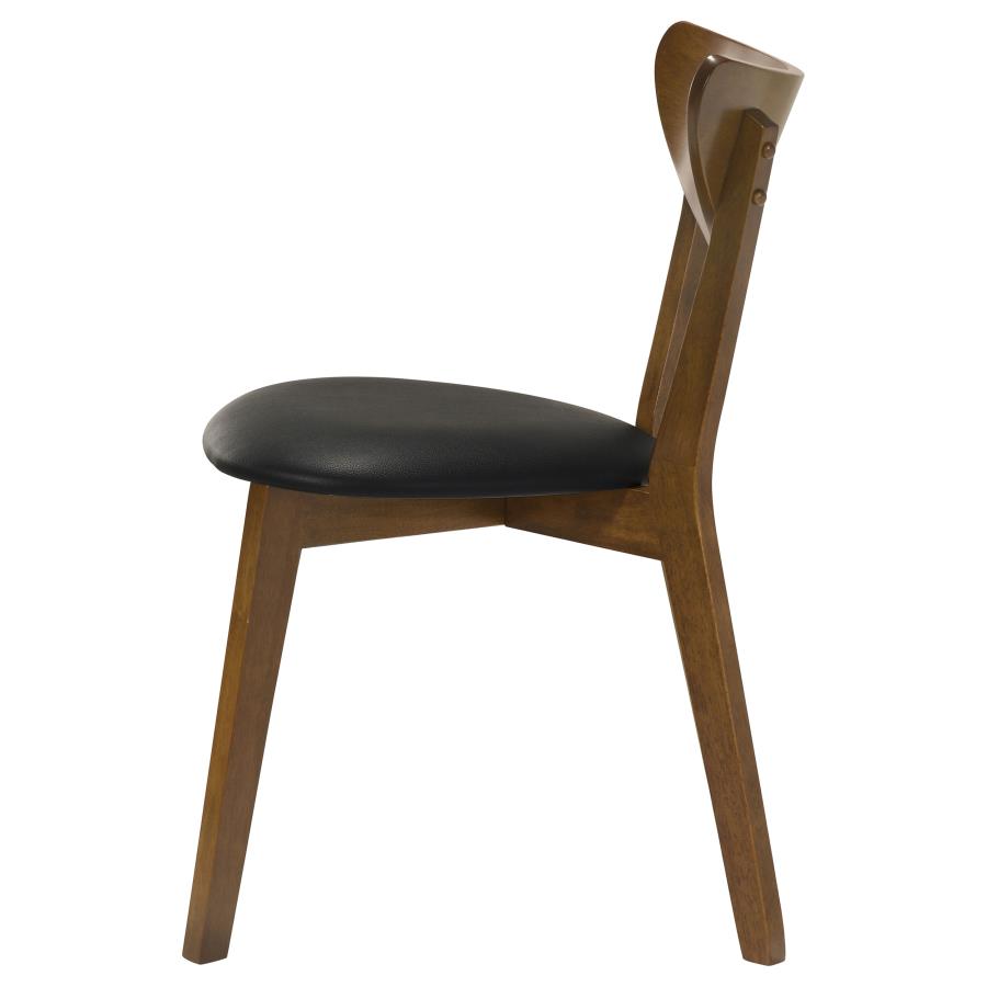 Jedda Wood Dining Side Chair Dark Walnut (Set of 2) view 6
