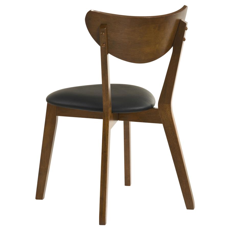 Jedda Wood Dining Side Chair Dark Walnut (Set of 2) view 7