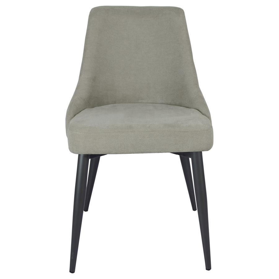 Cosmo Upholstered Dining Side Chair Light Grey (Set of 2) view 4