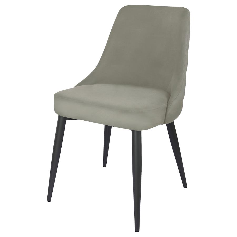 Cosmo Upholstered Dining Side Chair Light Grey (Set of 2) view 5