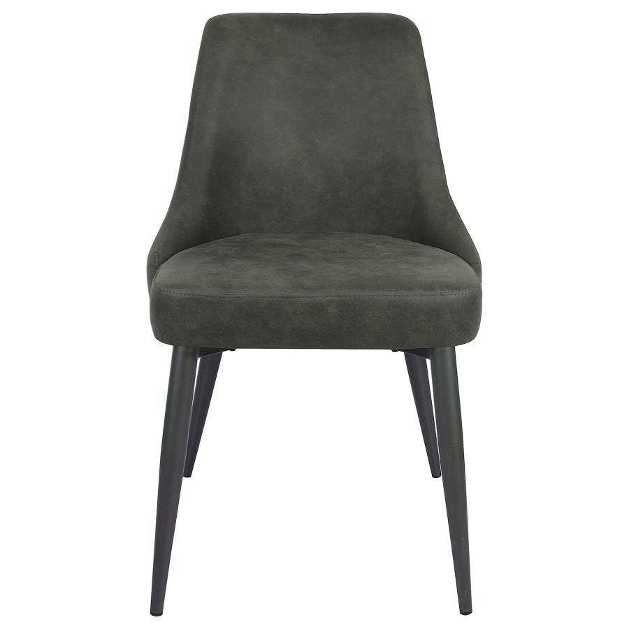 Cosmo Upholstered Dining Side Chair Grey (Set of 2) view 4
