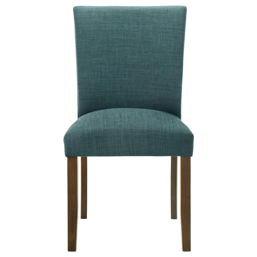 Cantley Upholstered Dining Side Chair Teal Blue (Set of 2) view 4