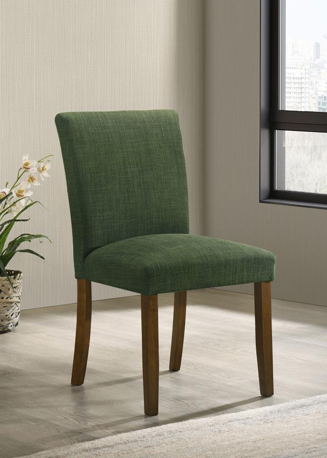 Cantley Upholstered Dining Side Chair Green (Set of 2) view 2