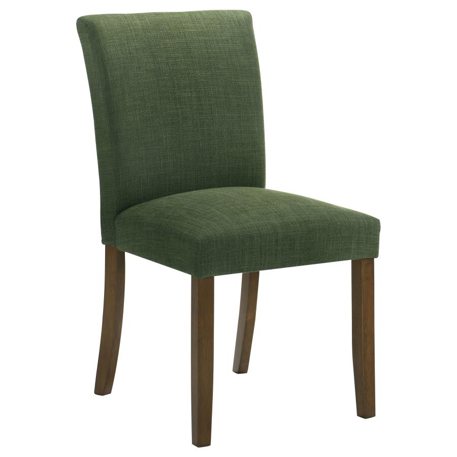 Cantley Upholstered Dining Side Chair Green (Set of 2) view 3