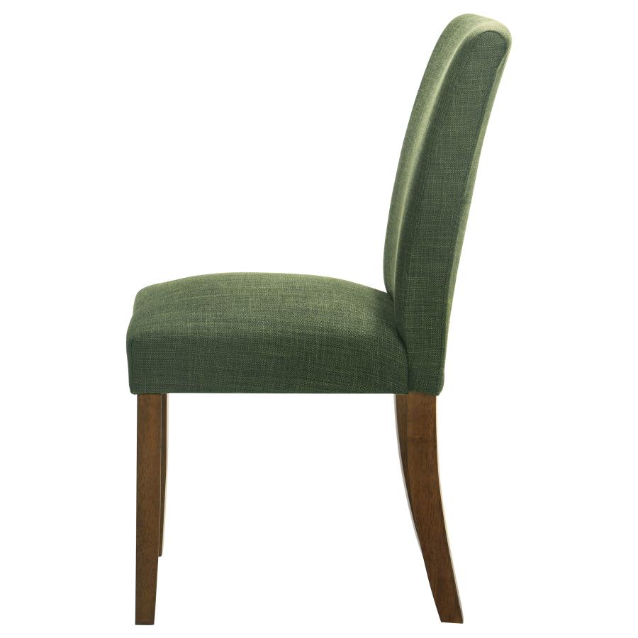 Cantley Upholstered Dining Side Chair Green (Set of 2) view 6