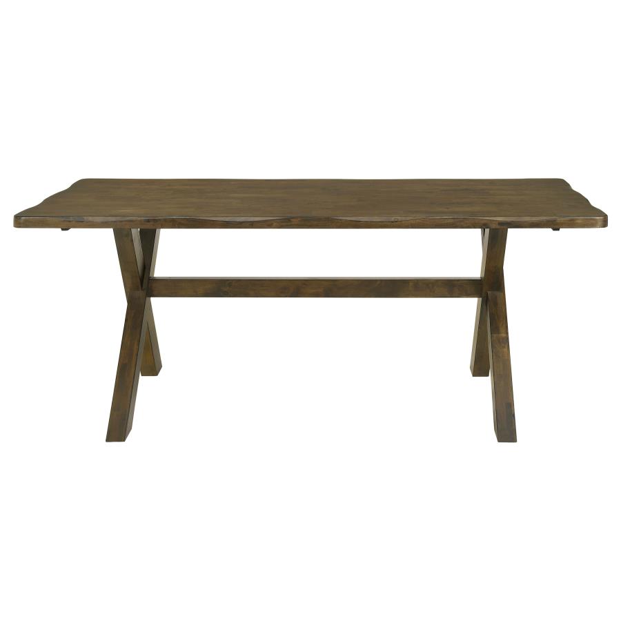 Alston 7-piece Rectangular Dining Table Set Knotty Nutmeg view 4