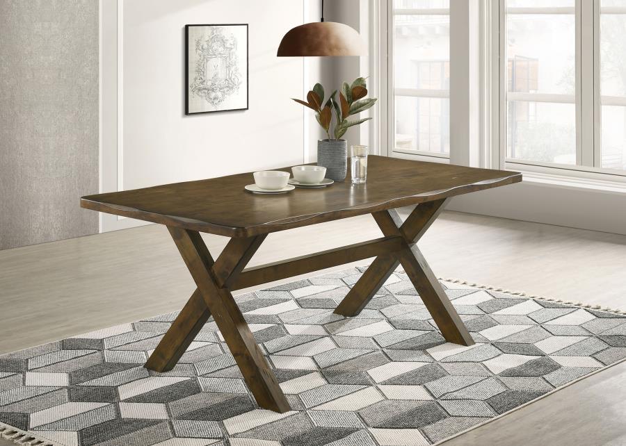 Alston Rectangular 71-inch Dining Table Knotty Nutmeg view 2