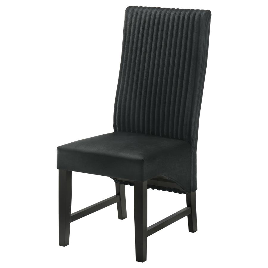 Barrand Upholstered Dining Side Chair Black (Set of 2) view 5