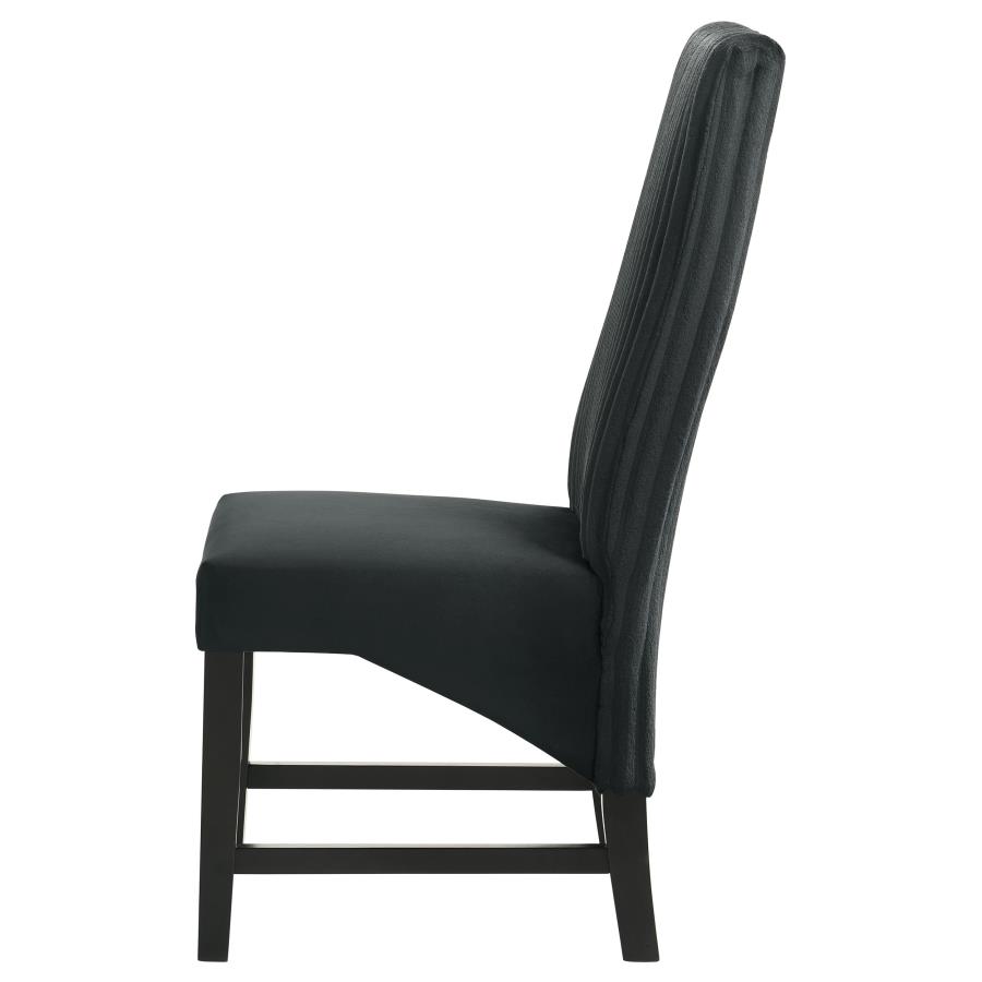 Barrand Upholstered Dining Side Chair Black (Set of 2) view 6