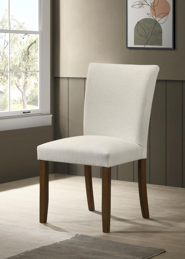 Cantley Upholstered Dining Side Chair Beige (Set of 2) view 2