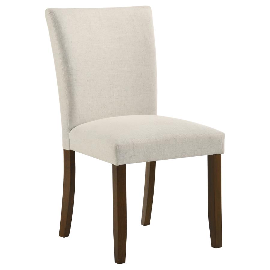 Cantley Upholstered Dining Side Chair Beige (Set of 2) view 3