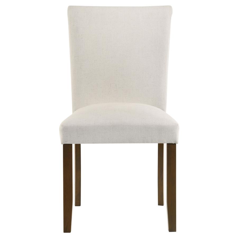Cantley Upholstered Dining Side Chair Beige (Set of 2) view 4
