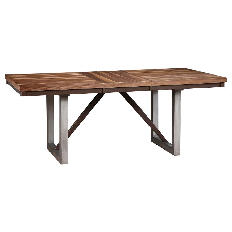 Spring Creek 7-piece Rectangular Dining Table Set Chocolate view 3