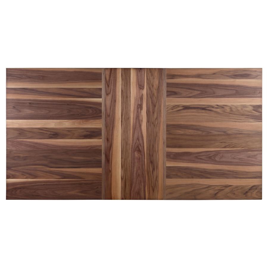 Spring Creek 77-inch Extension Dining Table Natural Walnut view 3