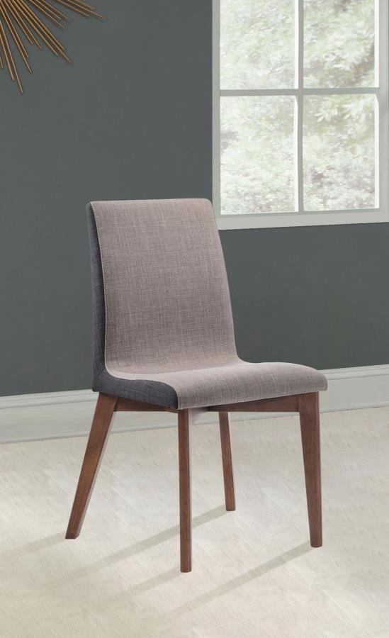 Redbridge Upholstered Dining Side Chair Walnut (Set of 2) view 2