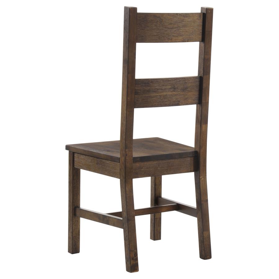 Coleman 9-piece Rectangular Dining Set Rustic Golden Brown view 7