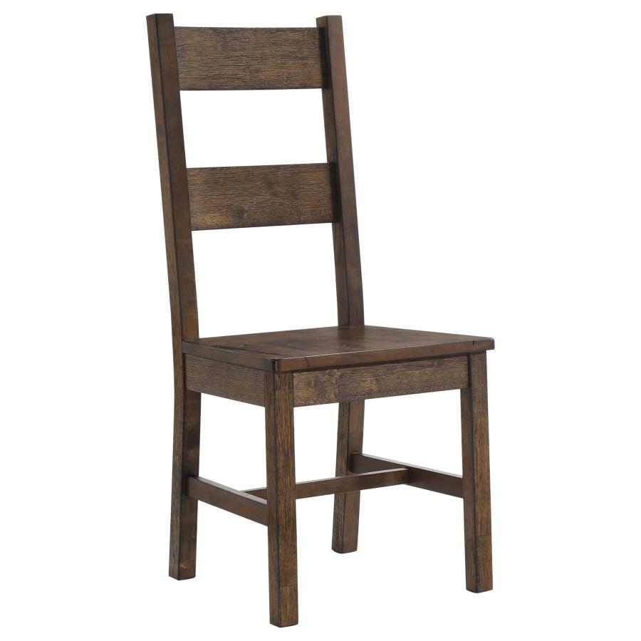 Coleman Dining Side Chair Rustic Golden Brown (Set of 2) view 3