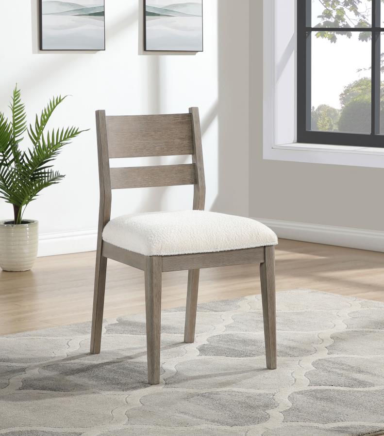 Cornelia Wood Dining Side Chair Coastal Grey (Set of 2) view 2