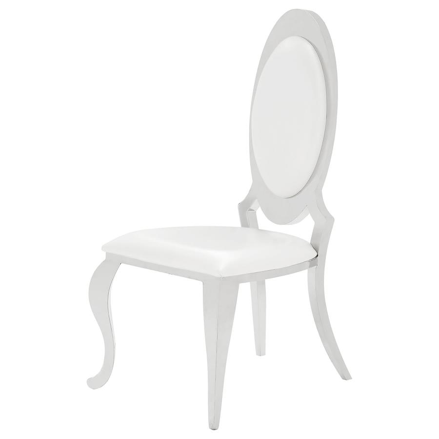 Anchorage Upholstered Dining Chair Cream White (Set of 2) view 5