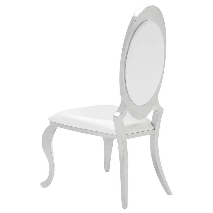 Anchorage Upholstered Dining Chair Cream White (Set of 2) view 7