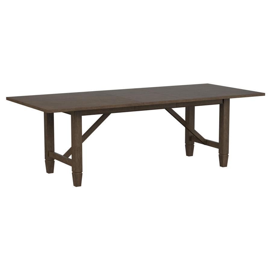 Matisse Rectangular 94-inch Wood Dining Table Light Brown view 3