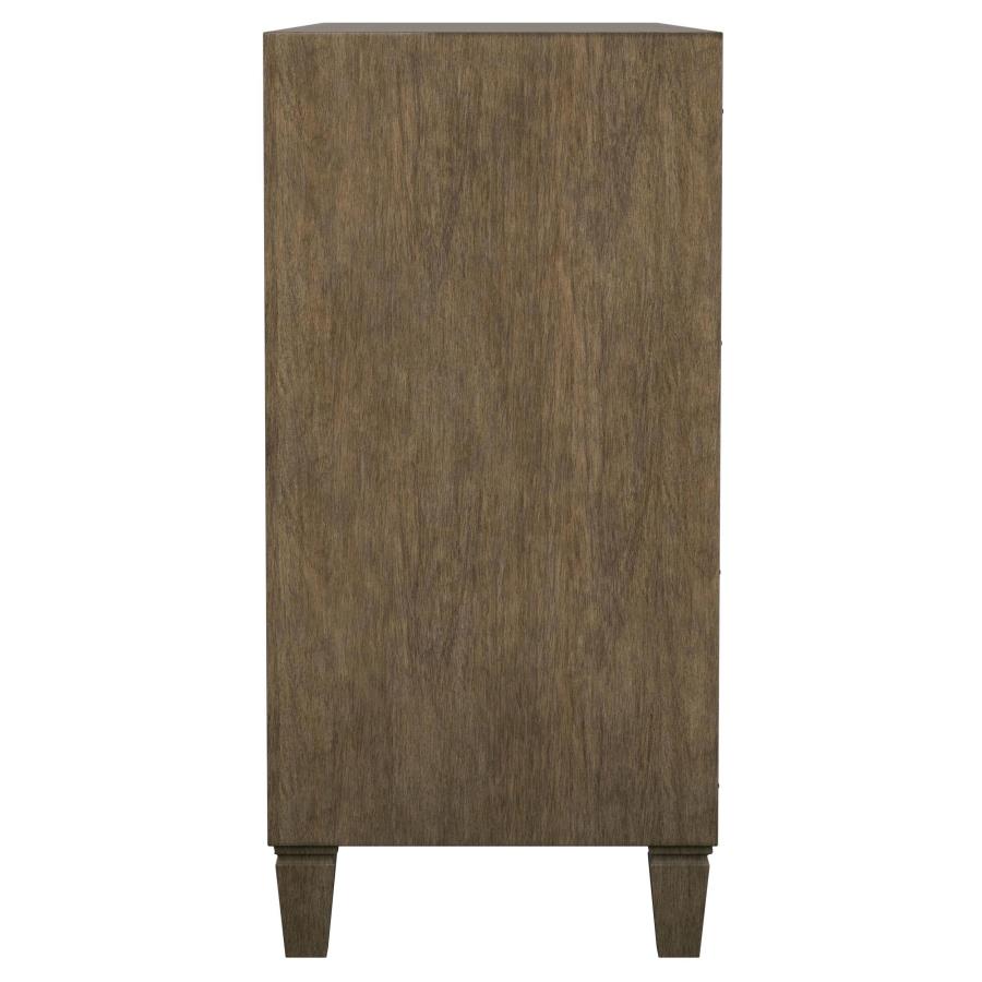 Matisse 4-drawer Sideboard Buffet Cabinet Light Brown view 6