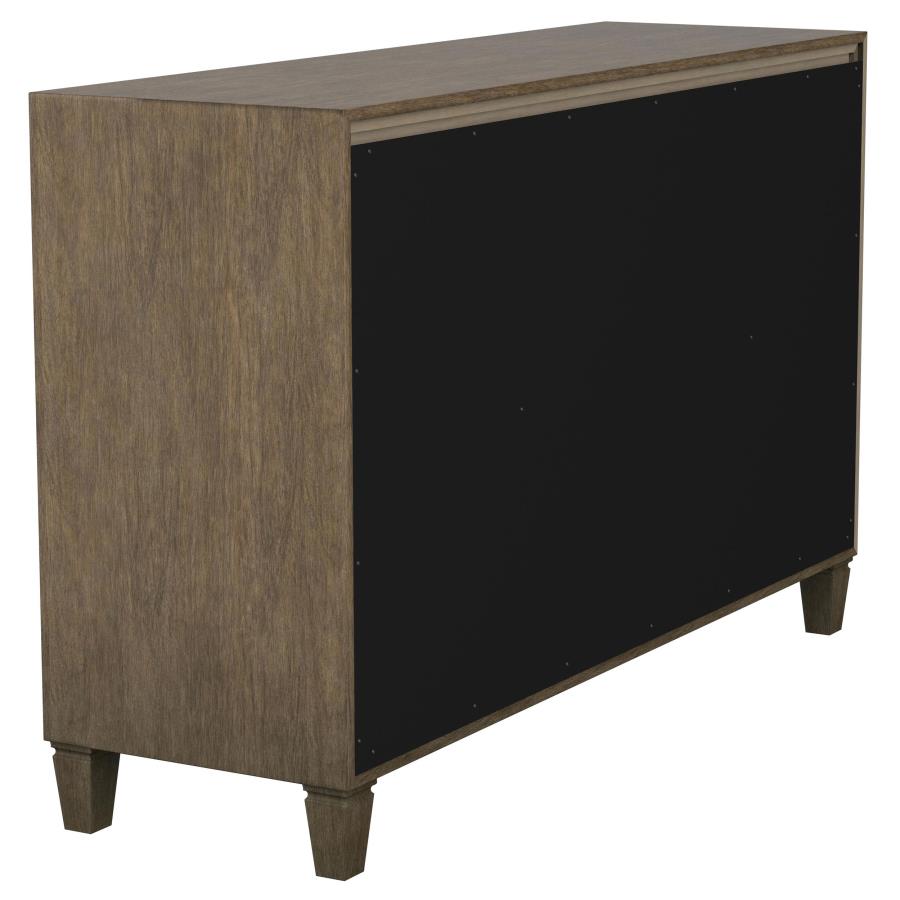 Matisse 4-drawer Sideboard Buffet Cabinet Light Brown view 7