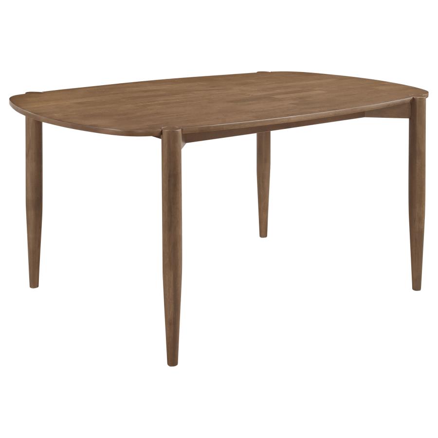 Dortch 5-piece Oval Solid Wood Dining Set Walnut view 3