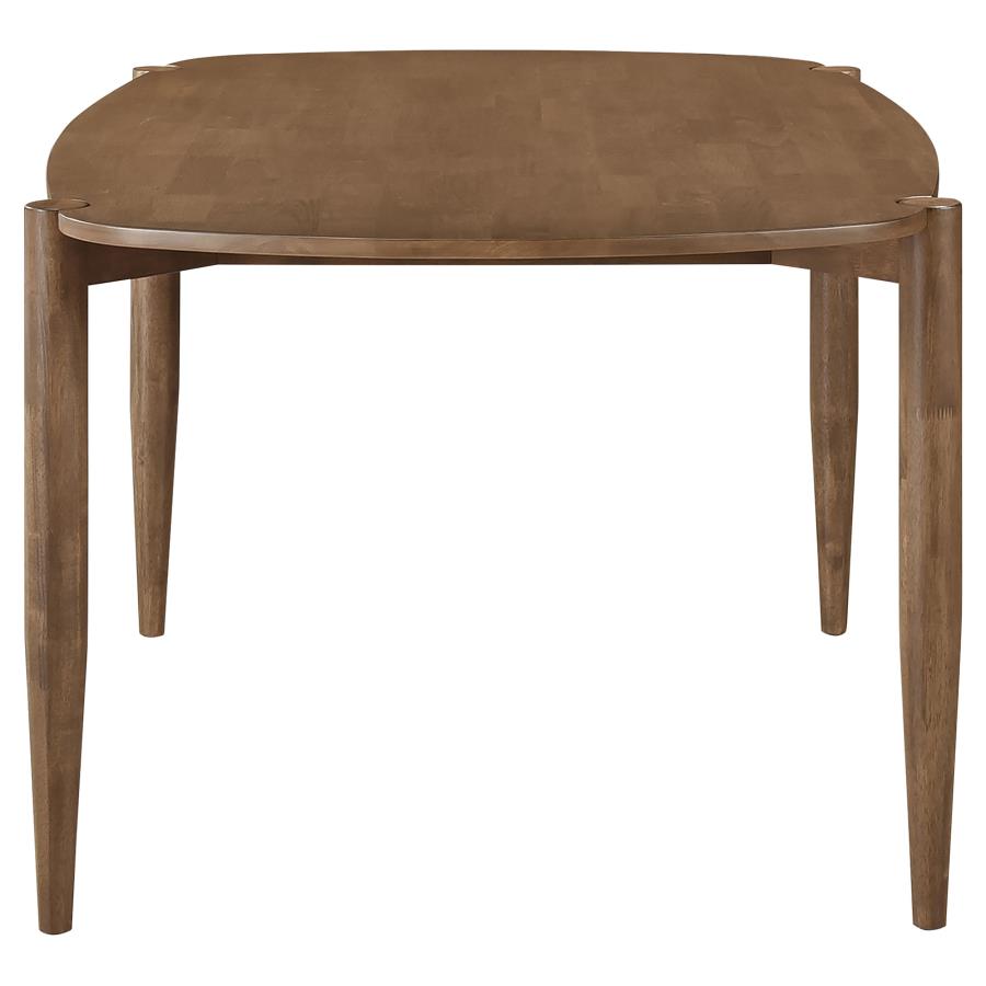 Dortch 7-piece Oval Solid Wood Dining Set Walnut view 5