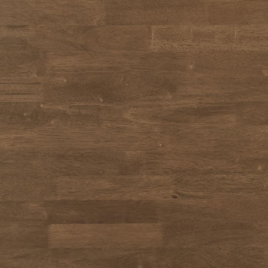 Dinah Round 47-inch Solid Wood Dining Table Walnut view 5