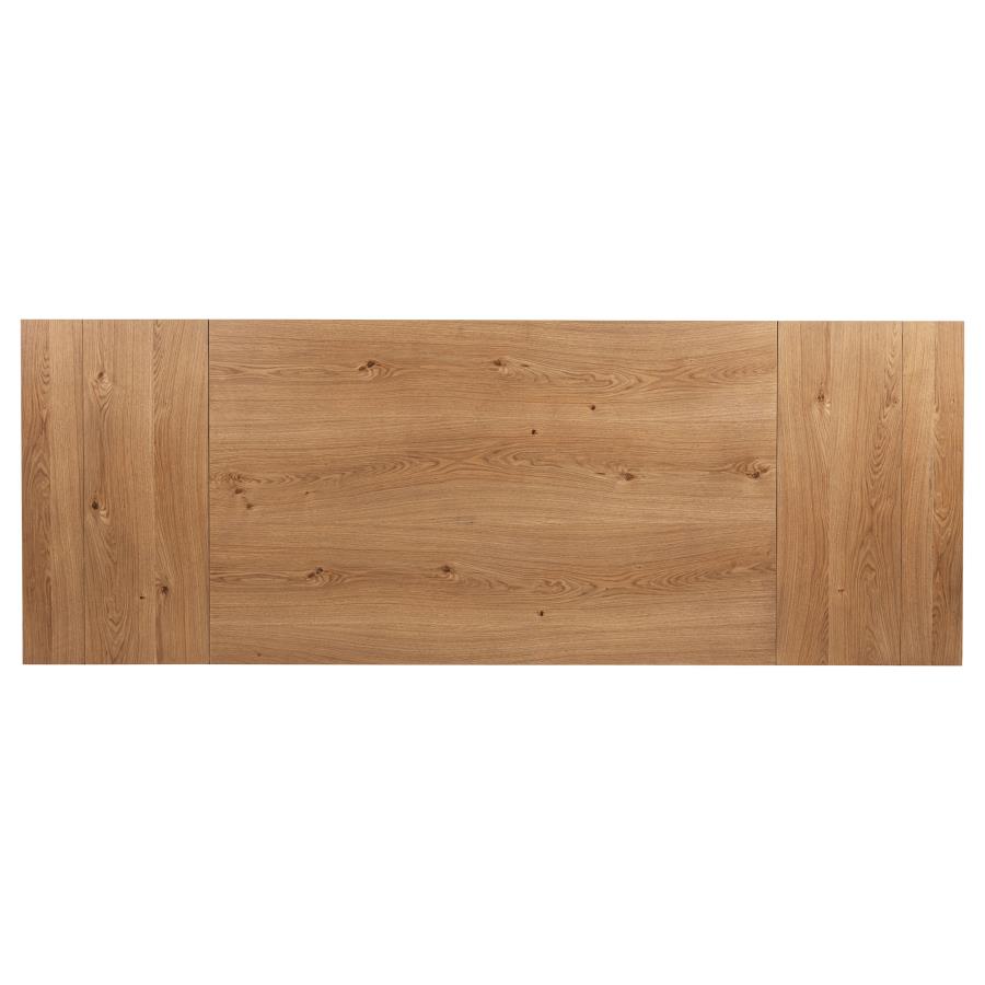 Middleton 106-inch Extension Leaf Dining Table Natural Brown view 7
