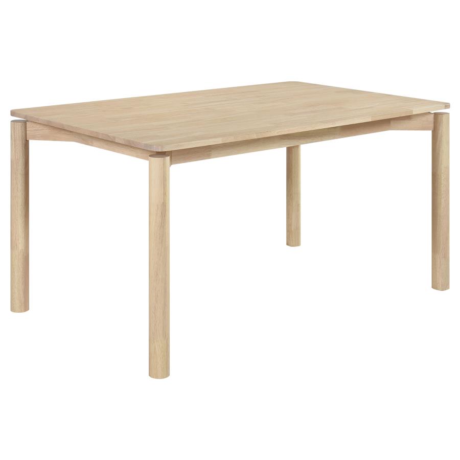 Parkridge 7-piece 59-inch Wood Dining Set White Washed view 3