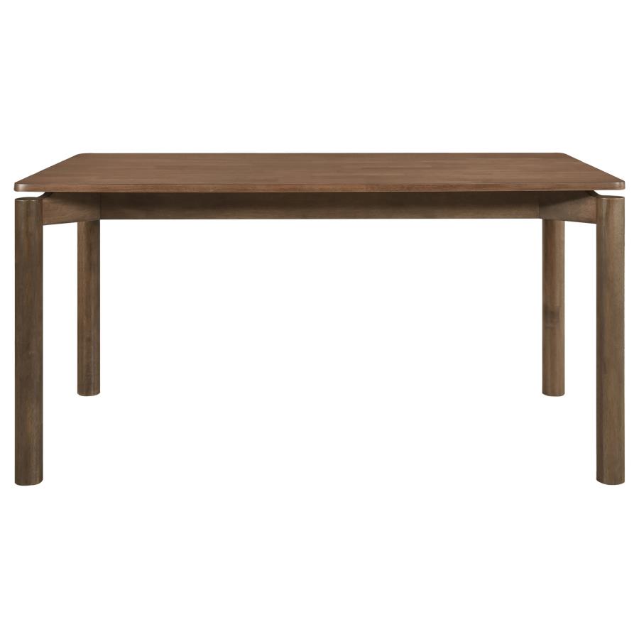 Parkridge 7-piece 59-inch Wood Dining Set Natural Walnut view 4