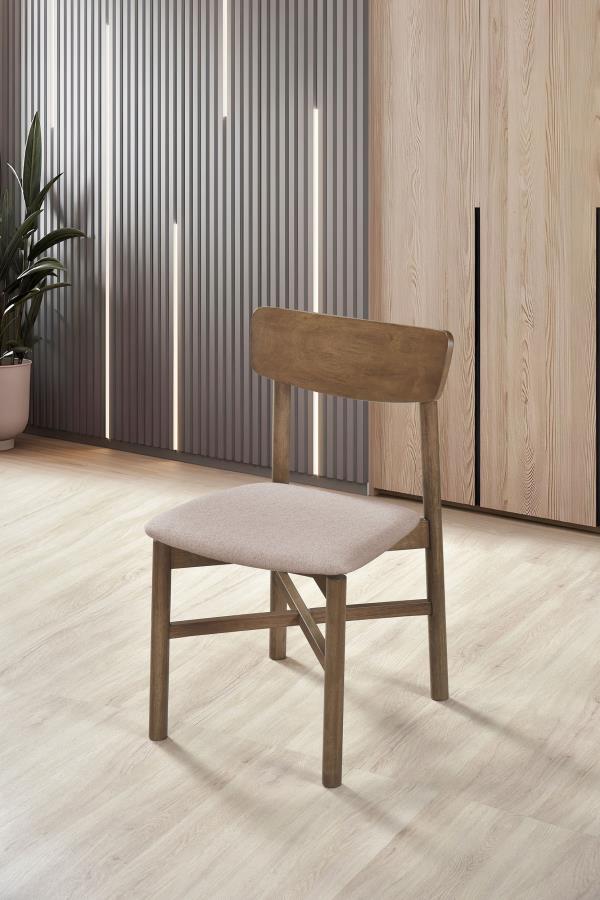 Parkridge Dining Side Chair Natural Walnut (Set of 2) view 2