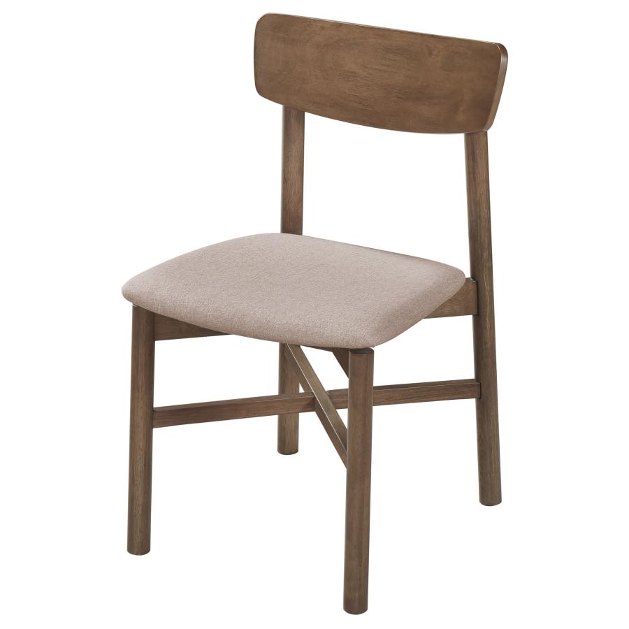 Parkridge Dining Side Chair Natural Walnut (Set of 2) view 5