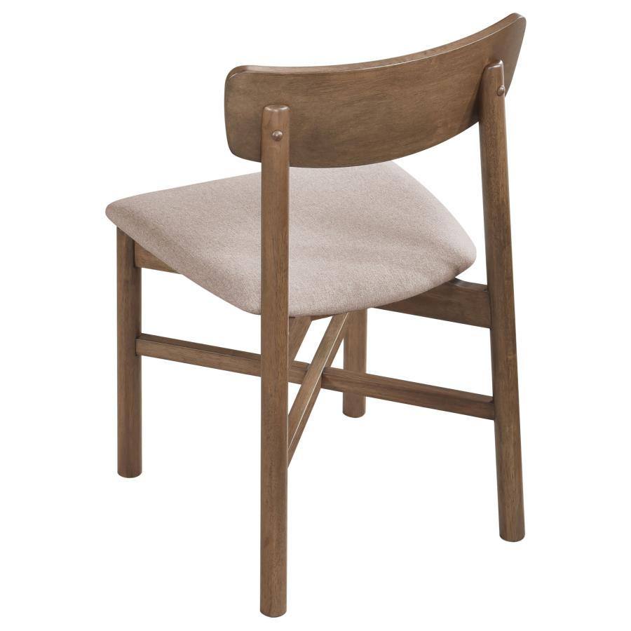Parkridge Dining Side Chair Natural Walnut (Set of 2) view 7