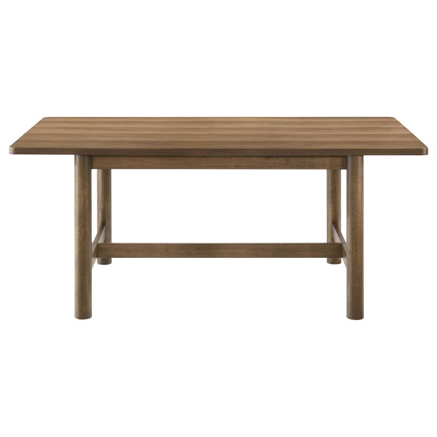 Crestmore 5-piece Rectangular Dining Table Set Walnut view 4