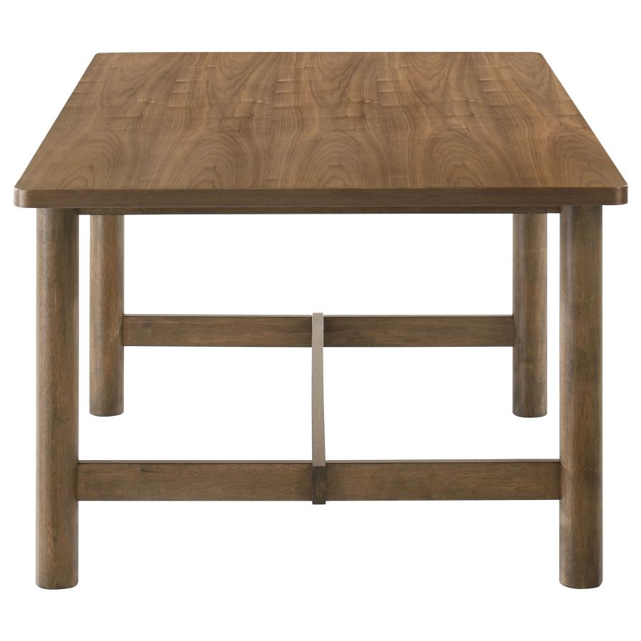 Crestmore 5-piece Rectangular Dining Table Set Walnut view 5