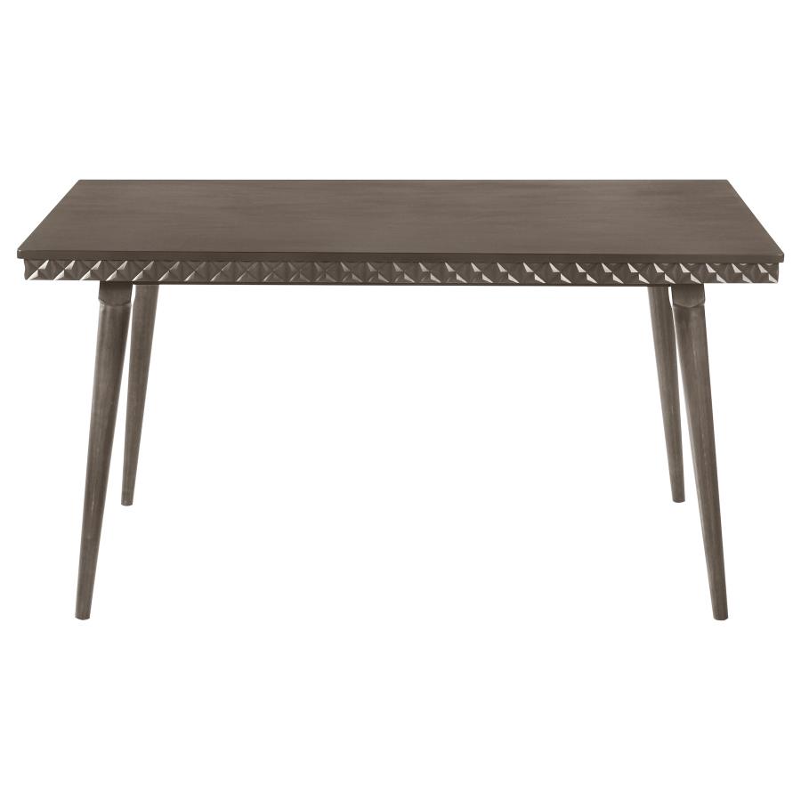 Onslow 5-piece 59-inch Rectangular Dining Set Dark Brown view 4