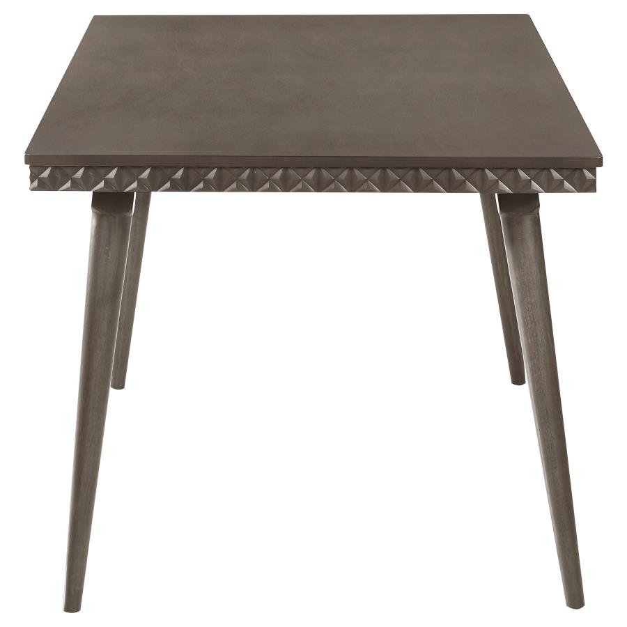 Onslow 59-inch Rectangular Wood Dining Table Dark Brown view 4