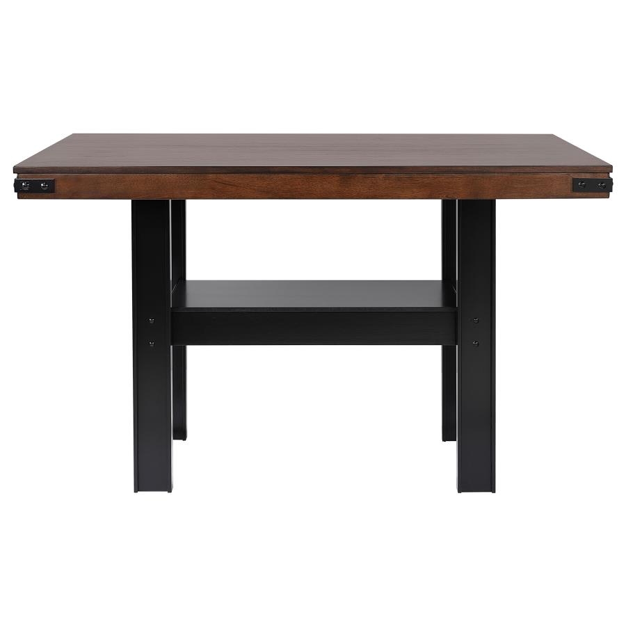 Patterson 5-piece Counter Height Dining Set Mango Oak view 4
