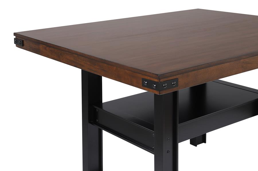 Patterson 60-inch Counter Height Dining Table Mango Oak view 6