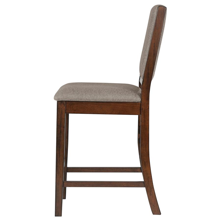 Patterson Upholstered Counter Chair Mango Oak (Set of 2) view 6