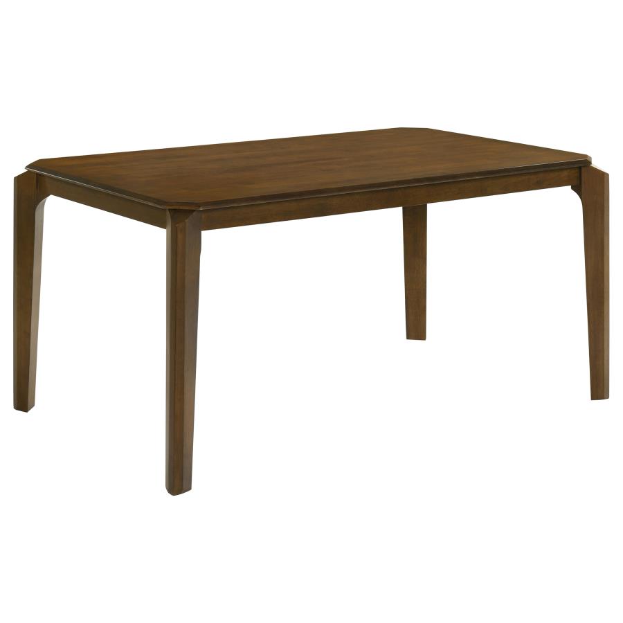 Almonte 7-piece 59-inch Rectangular Dining Set Dark Brown view 3