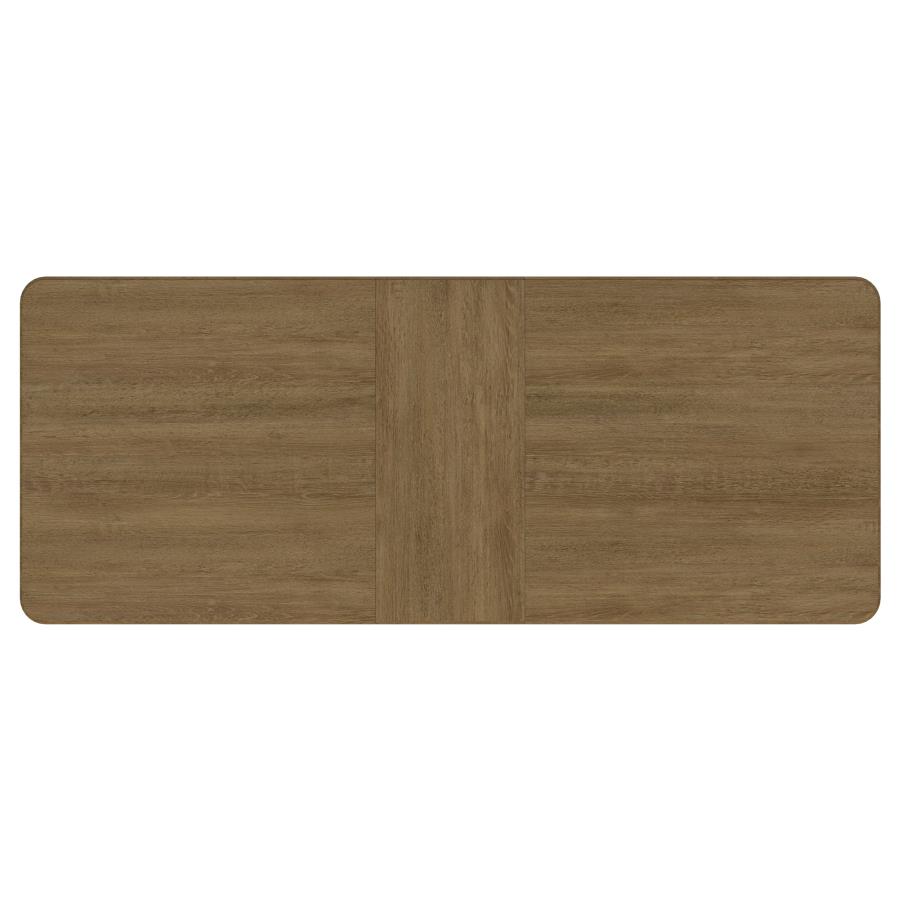 Arini 5-piece Extension Leaf Dining Table Set Sand Wash view 6