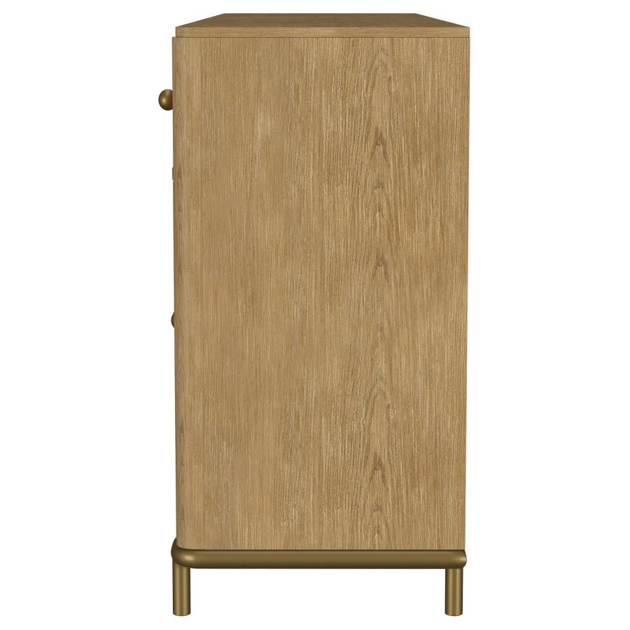 Arini 2-drawer Cane Door Dining Sideboard Server Sand Wash view 6
